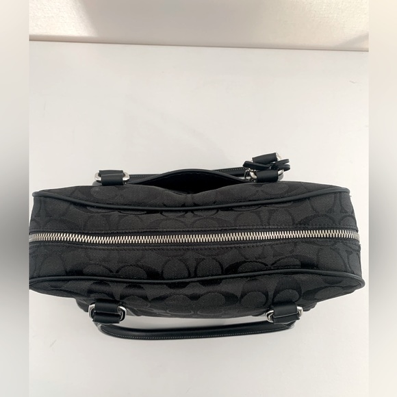 Coach Signature Collection Limited Edition Satchel Black - Picture 6 of 9